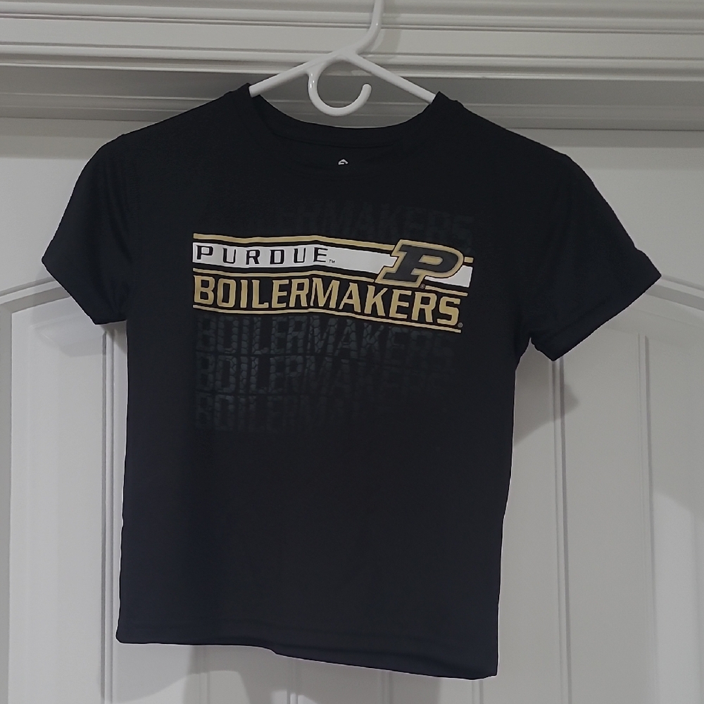 Purdue Boilermakers Kids Black T-Shirt
